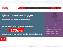 Tablet Screenshot of izsoftyazilim.com